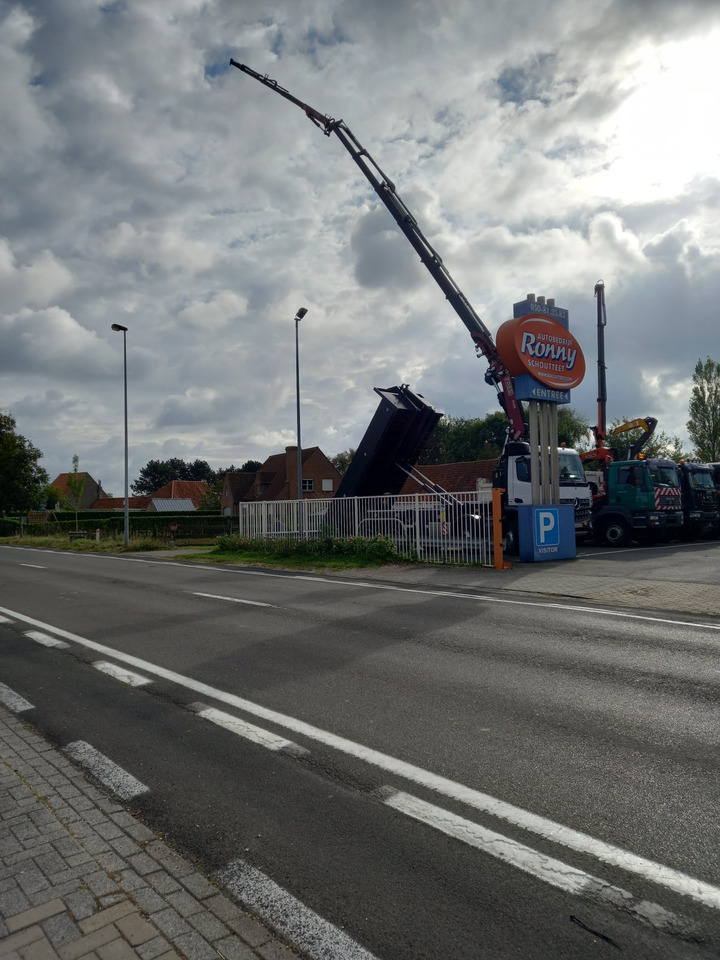 Skip loader truck, Crane truck Mercedes-Benz - AROCS 4142 K 8x4: picture 8 Skip loader truck, Crane truck Mercedes-Benz - AROCS 4142 K 8x4: picture 8