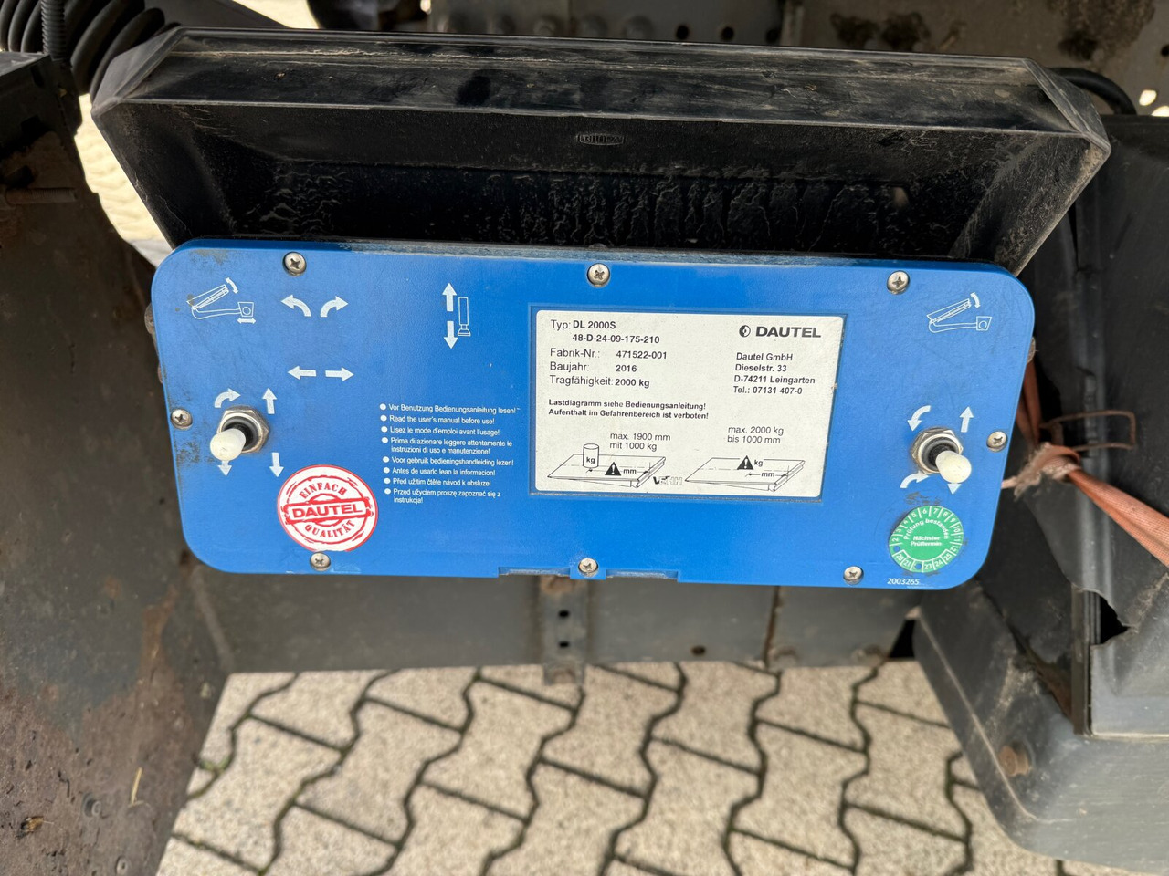 Box truck Mercedes-Benz Antos 1836 L 4x2 Antos 1836 L 4x2, Getränkekoffer, LBW Dautel: picture 11 Box truck Mercedes-Benz Antos 1836 L 4x2 Antos 1836 L 4x2, Getränkekoffer, LBW Dautel: picture 11