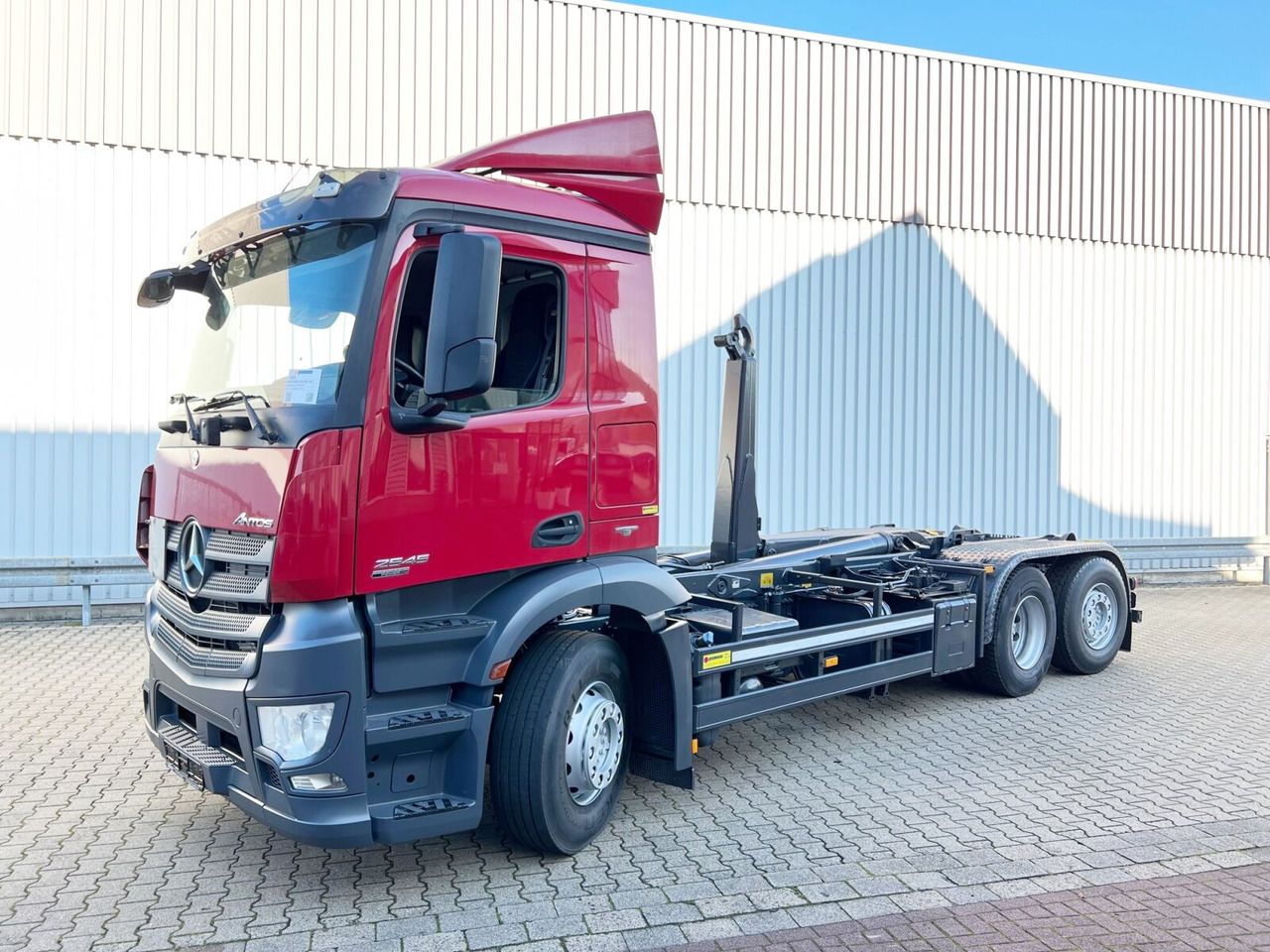 Mercedes-Benz Antos 2545 L 6x2 Antos 2545 L 6x2, Retarder, Lenk-/Liftachse - Hook lift truck: picture 1 Mercedes-Benz Antos 2545 L 6x2 Antos 2545 L 6x2, Retarder, Lenk-/Liftachse - Hook lift truck: picture 1