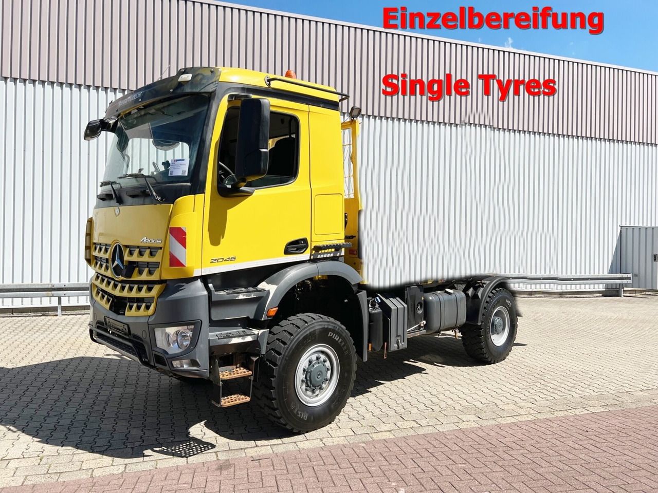 Mercedes-Benz Arocs 2045 AK 4x4 Arocs 2045 AK 4x4, GROUNDER - Cab chassis truck: picture 1 Mercedes-Benz Arocs 2045 AK 4x4 Arocs 2045 AK 4x4, GROUNDER - Cab chassis truck: picture 1