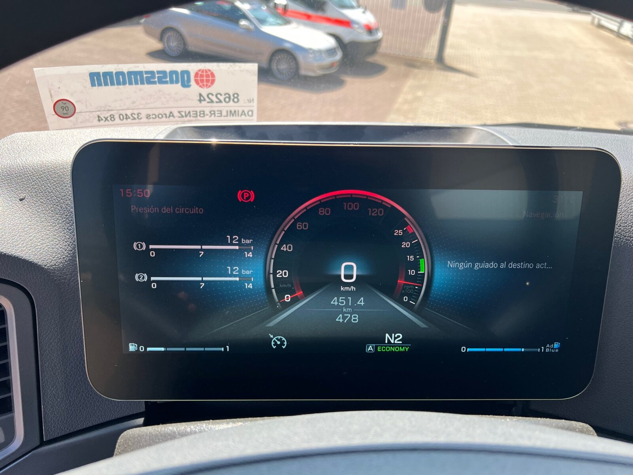 New Concrete mixer truck Mercedes-Benz Arocs 3240 8x4 Arocs 3240 8x4, 9/10m³ Mischer: picture 7