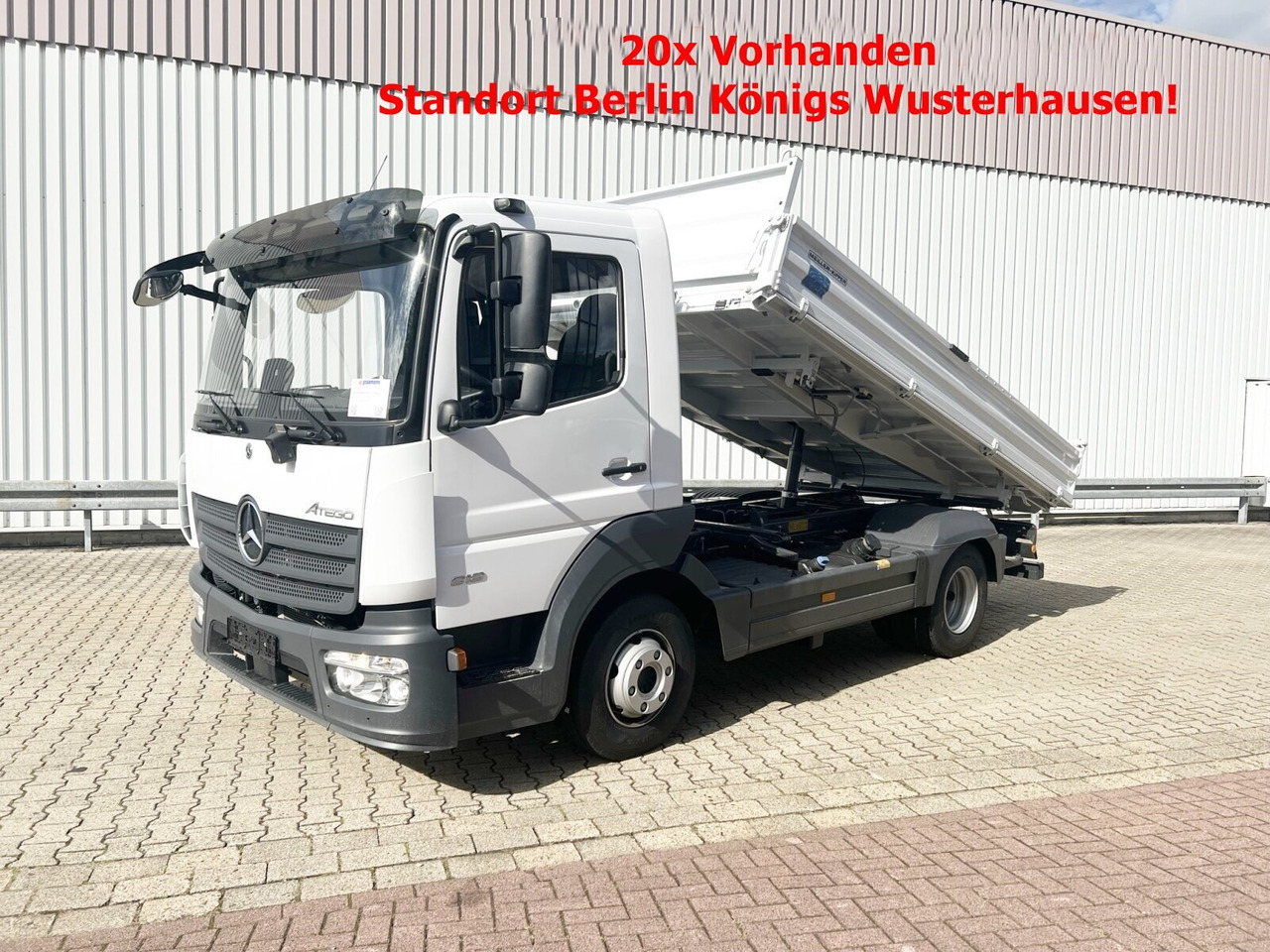 Mercedes-Benz Atego 818 K 4x2 Atego 818 K 4x2, Meiller-Kipper, mehrfach Vorhanden! - Tipper: picture 1 Mercedes-Benz Atego 818 K 4x2 Atego 818 K 4x2, Meiller-Kipper, mehrfach Vorhanden! - Tipper: picture 1