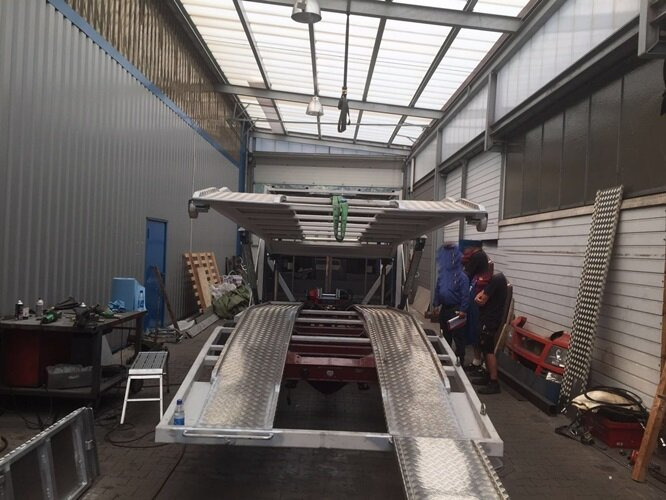 Mercedes-Benz - LP710/32 LF16V LP710/32, Autotransporter - Autotransporter truck: picture 5 Mercedes-Benz - LP710/32 LF16V LP710/32, Autotransporter - Autotransporter truck: picture 5