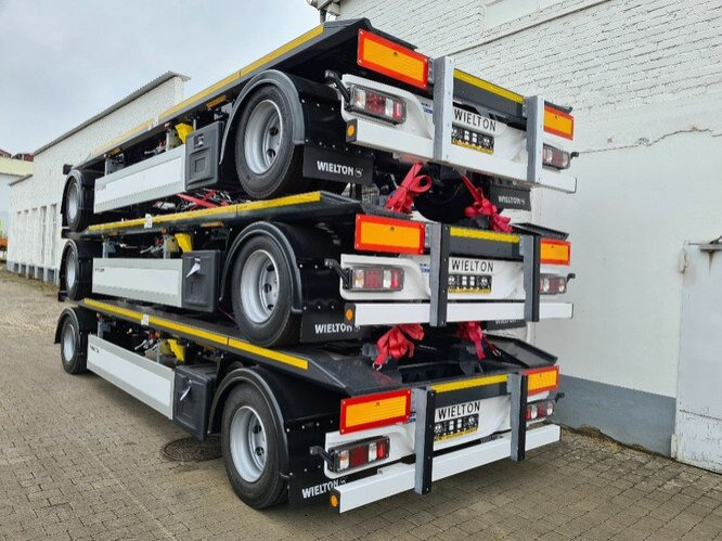 New Roll-off/ Skip trailer PS2P70B PS2P70B Abrollanhänger bis 7,25 m Behälter: picture 7