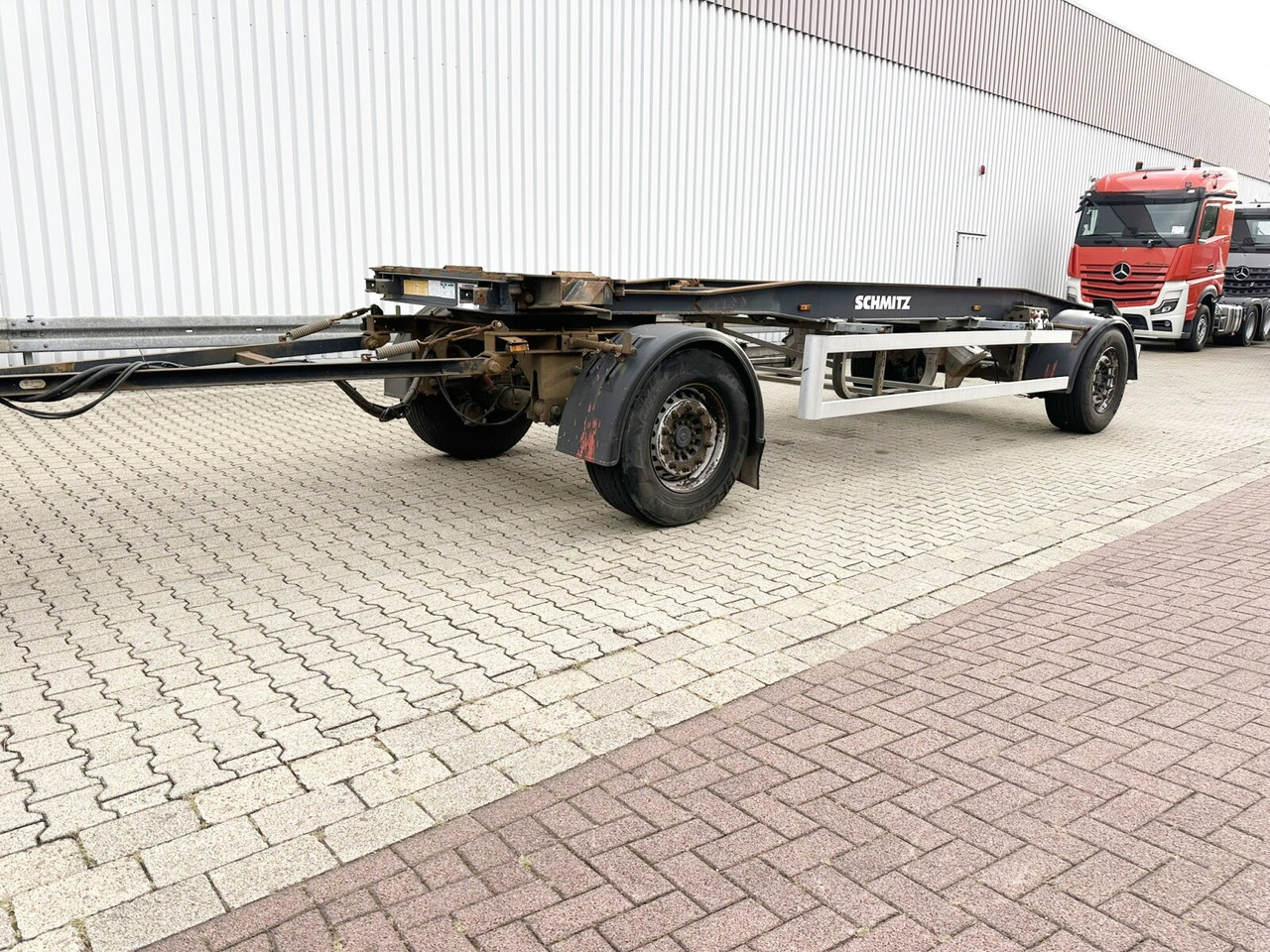Schmitz Cargobull ACF 18 S ACF 18 S Schlittenabroller - Roll-off/ Skip trailer: picture 1 Schmitz Cargobull ACF 18 S ACF 18 S Schlittenabroller - Roll-off/ Skip trailer: picture 1