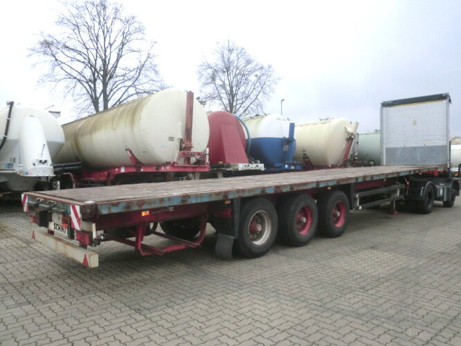 Schmitz Cargobull S 01 - Dropside/ Flatbed semi-trailer: picture 1 Schmitz Cargobull S 01 - Dropside/ Flatbed semi-trailer: picture 1