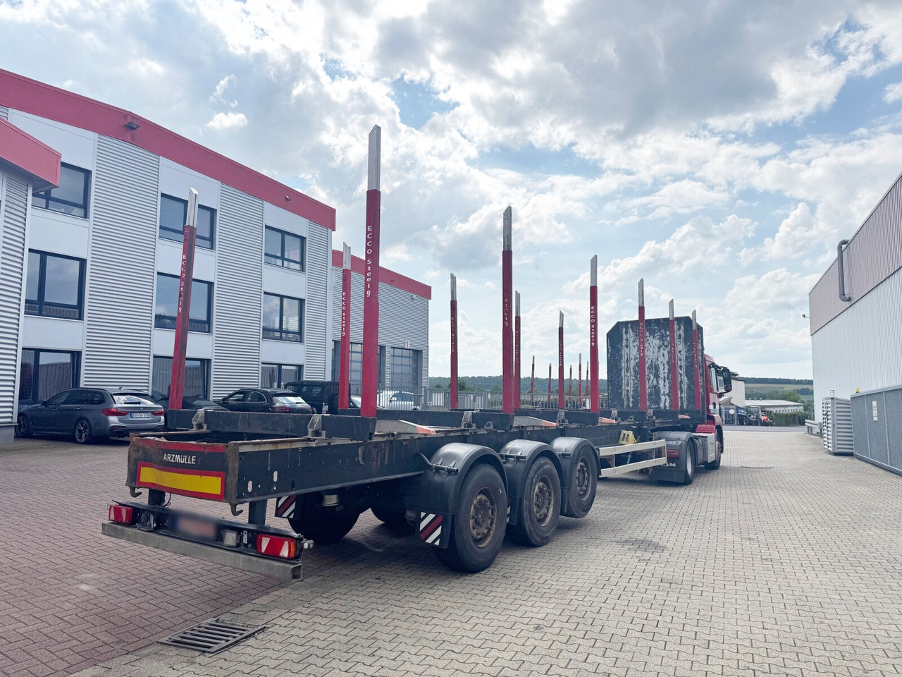 Schwarzmüller 3-Achs Holzauflieger 3-Achs Holzauflieger, Liftachse, MEHRFACH VORHANDEN! - Timber semi-trailer: picture 5 Schwarzmüller 3-Achs Holzauflieger 3-Achs Holzauflieger, Liftachse, MEHRFACH VORHANDEN! - Timber semi-trailer: picture 5