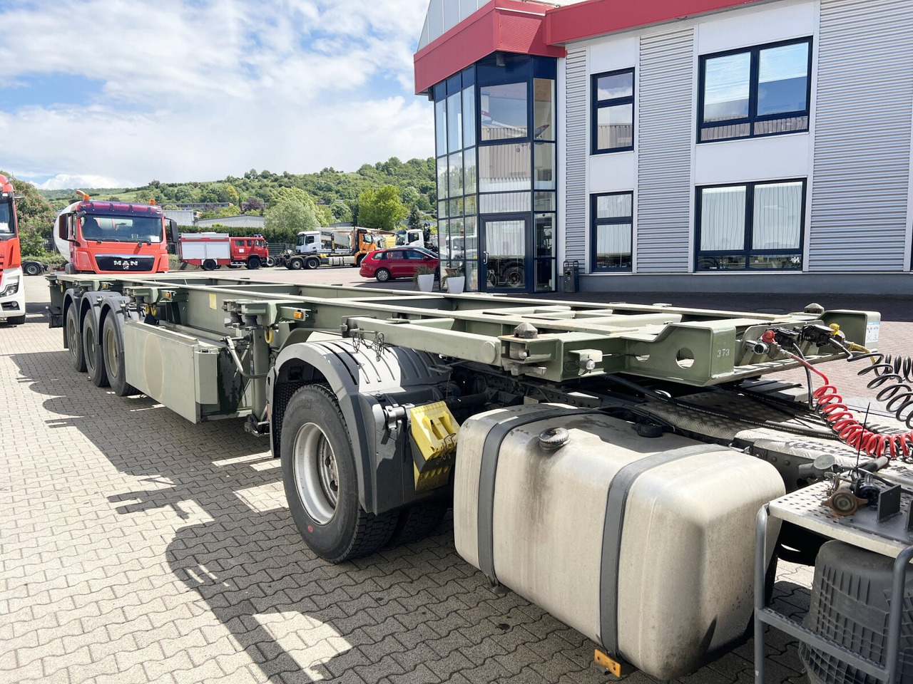 Semi-trailer Schmitz Cargobull SCF 24 Containerchassis SCF 24 Containerchassis, 2x20/20/30/40ft, Ex-!: picture 10