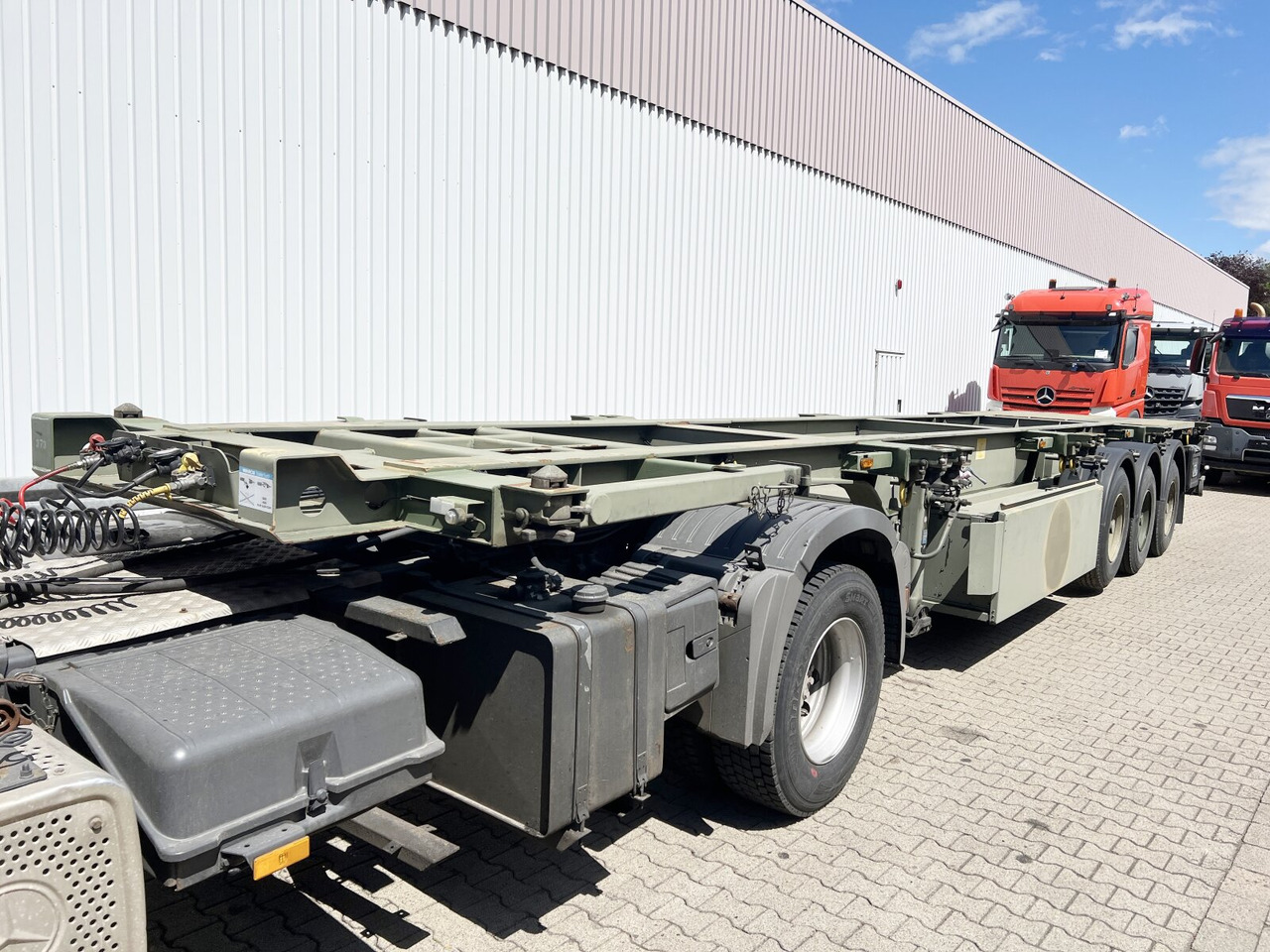 Semi-trailer Schmitz Cargobull SCF 24 Containerchassis SCF 24 Containerchassis, 2x20/20/30/40ft, Ex-!: picture 8