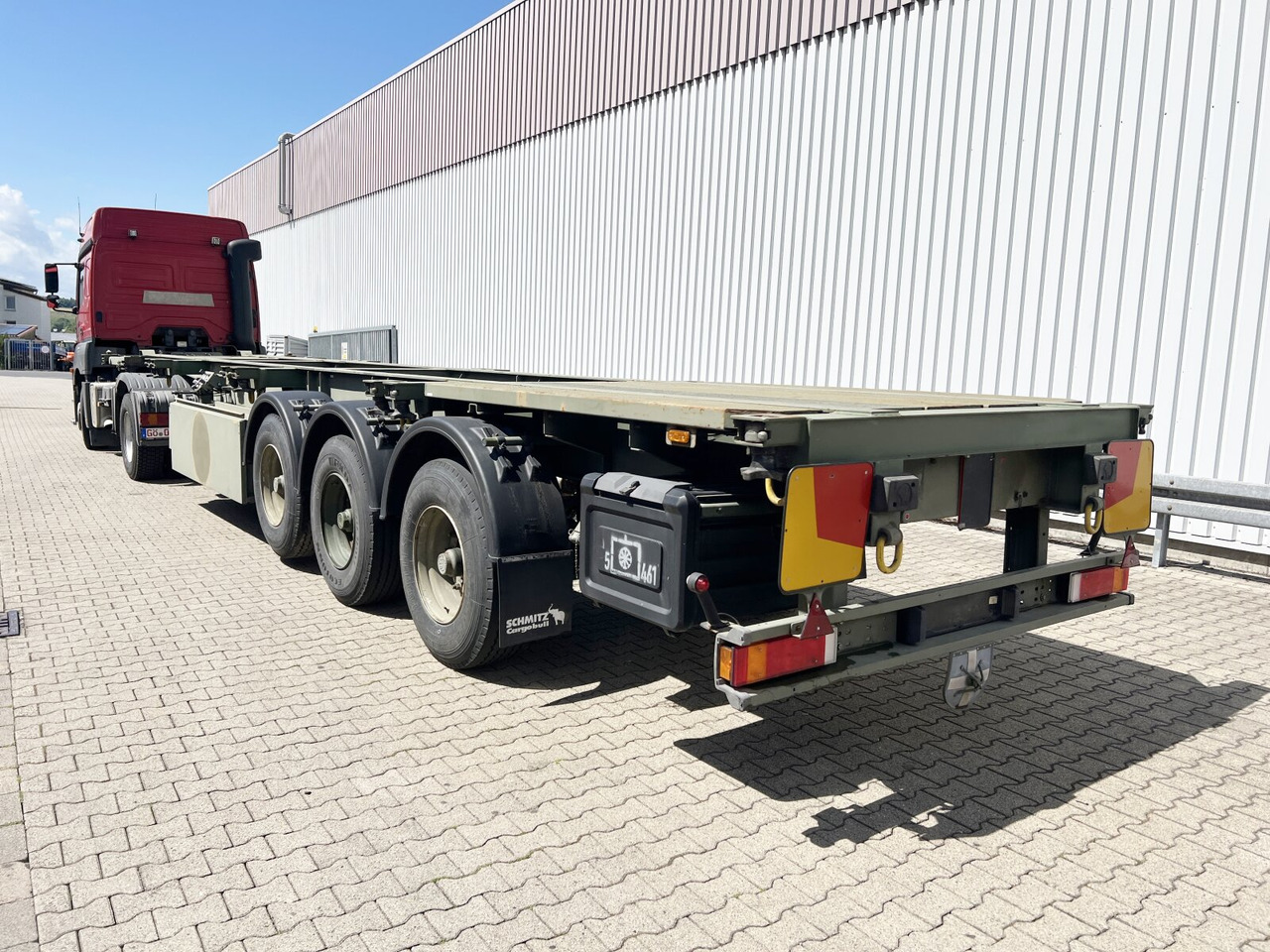Semi-trailer Schmitz Cargobull SCF 24 Containerchassis SCF 24 Containerchassis, 2x20/20/30/40ft, Ex-!: picture 13