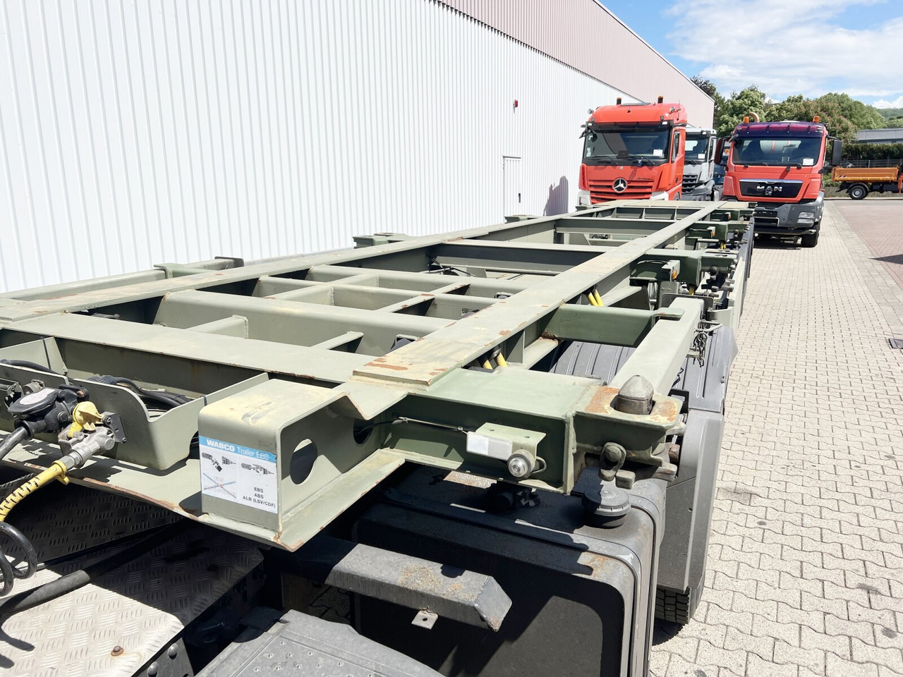 Semi-trailer Schmitz Cargobull SCF 24 Containerchassis SCF 24 Containerchassis, 2x20/20/30/40ft, Ex-!: picture 9