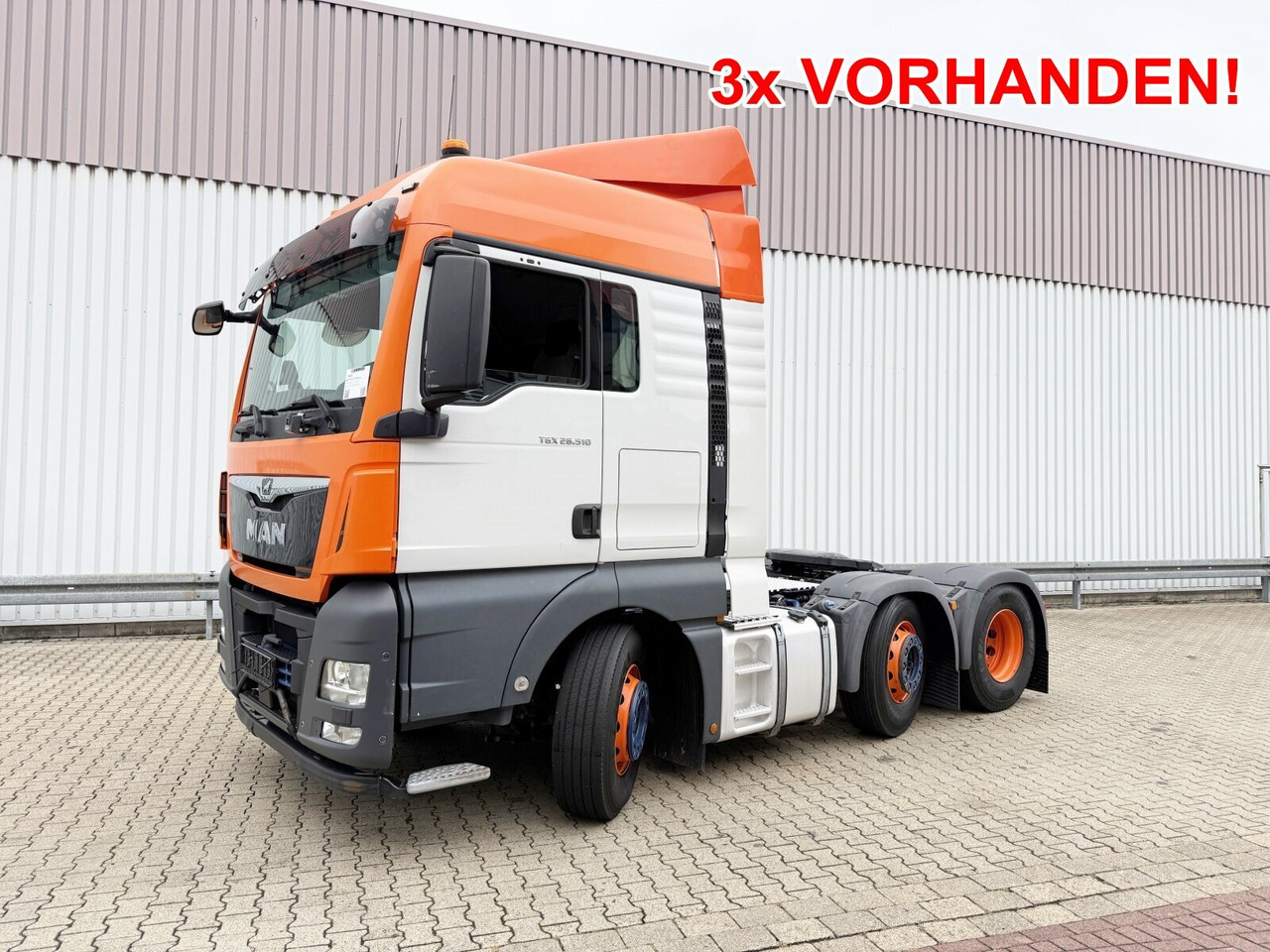 MAN TGX 26.510 6X2/4 BLS TGX 26.510 6X2/4 BLS, Intarder, Vorlauflenk-/lift, Standklima, XXL-Fahrerhaus, 70t - Tractor unit: picture 1 MAN TGX 26.510 6X2/4 BLS TGX 26.510 6X2/4 BLS, Intarder, Vorlauflenk-/lift, Standklima, XXL-Fahrerhaus, 70t - Tractor unit: picture 1