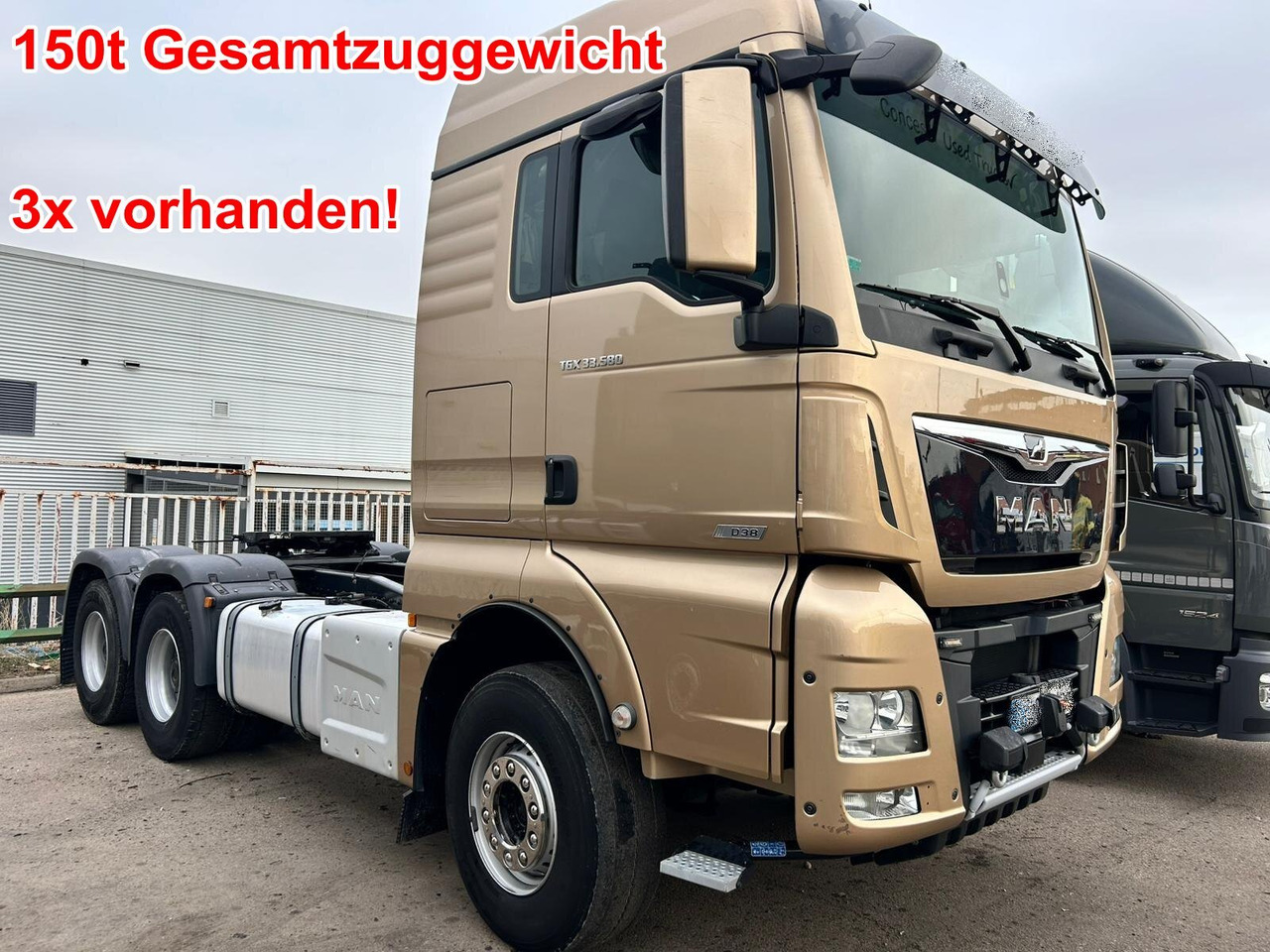 MAN TGX 33.580 6x4 BB TGX 33.580 6x4 BB, Retarder, zZGG 150.000kg - Tractor unit: picture 1 MAN TGX 33.580 6x4 BB TGX 33.580 6x4 BB, Retarder, zZGG 150.000kg - Tractor unit: picture 1