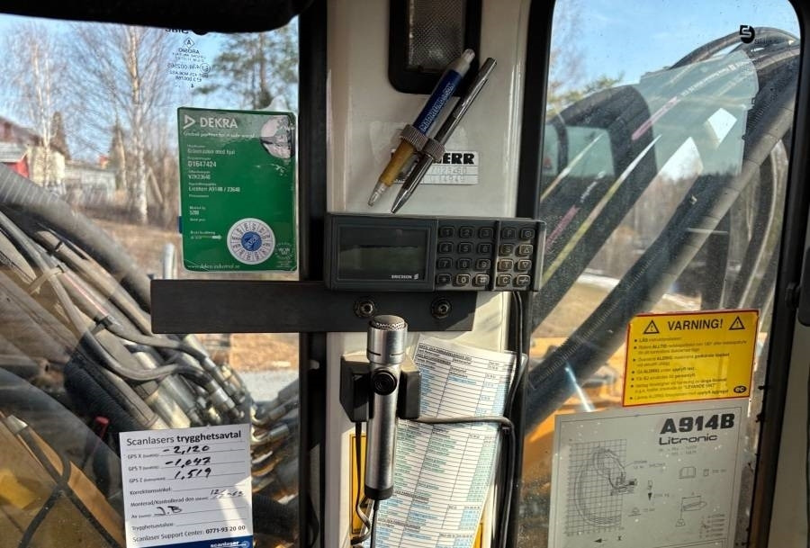 Wheel excavator Liebherr A 914 Litronic A2-PL Tiltrotator 30Km/h: picture 15 Wheel excavator Liebherr A 914 Litronic A2-PL Tiltrotator 30Km/h: picture 15