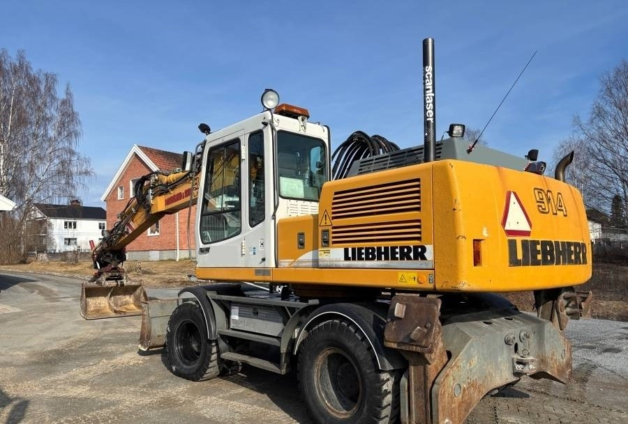 Liebherr A 914 Litronic A2-PL Tiltrotator 30Km/h - Wheel excavator: picture 2 Liebherr A 914 Litronic A2-PL Tiltrotator 30Km/h - Wheel excavator: picture 2