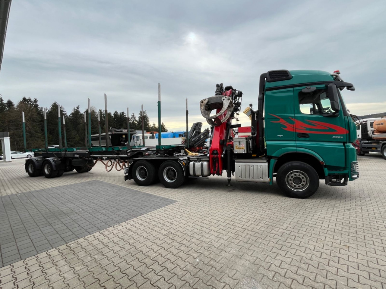 Doll Logo 21 Teleskop für Kurz und Langholz 2x Lenka - Timber semi-trailer: picture 5 Doll Logo 21 Teleskop für Kurz und Langholz 2x Lenka - Timber semi-trailer: picture 5