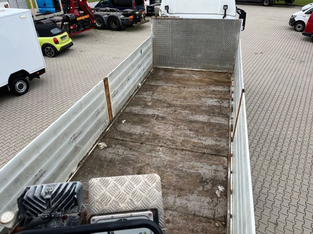 Dropside/ Flatbed truck, Crane truck MAN TGS 26.440 Baustoff mit HIAB XS 166 Kran: picture 8