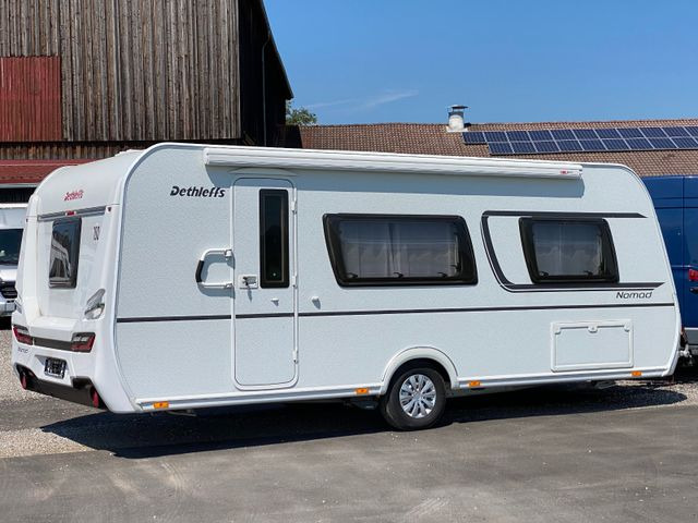 Dethleffs Nomad 520 ELT, Heckbad, SAT, Mover, Markise, ec Dethleffs Nomad 520 ELT, Heckbad, SAT, Mover, Markise, ec - Caravan: picture 4 Dethleffs Nomad 520 ELT, Heckbad, SAT, Mover, Markise, ec Dethleffs Nomad 520 ELT, Heckbad, SAT, Mover, Markise, ec - Caravan: picture 4