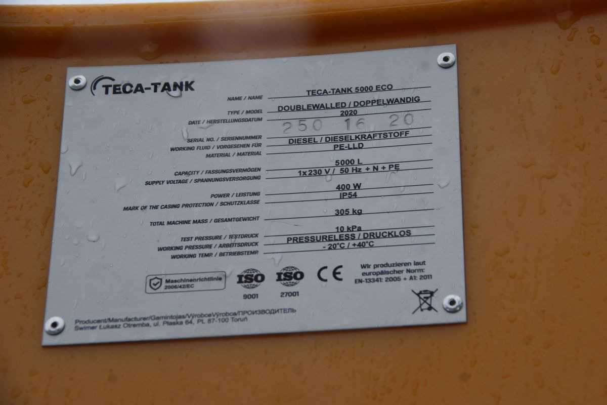 New Storage tank Dieseltank 5000l - Profi ECO: picture 8