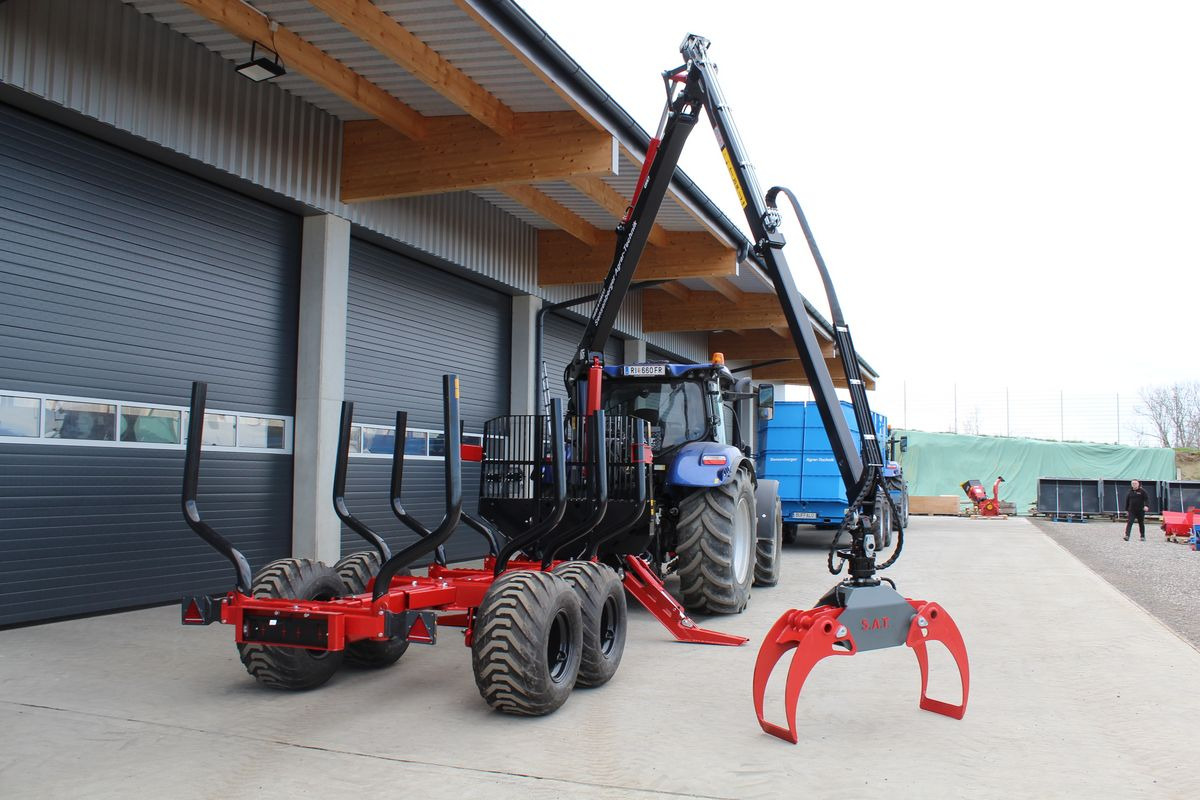 New Forestry trailer Farmi AKTION-FT 9 - CR 57-Rückewagen-12 to.-7,20m-NEU: picture 20