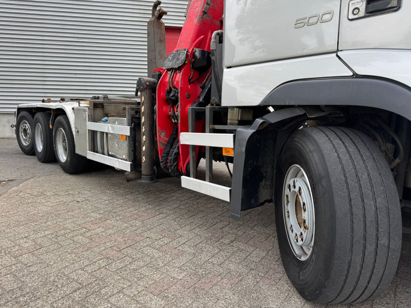 Hook lift truck, Crane truck Volvo FH 500 / 8X4 / Palfinger S260Z96 / VDL Hook / NL Truck: picture 18