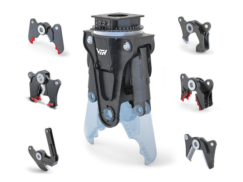 VTN MT03 Multiprocessor - jaws typ D 370 kg - Demolition shears for Excavator: picture 1 VTN MT03 Multiprocessor - jaws typ D 370 kg - Demolition shears for Excavator: picture 1