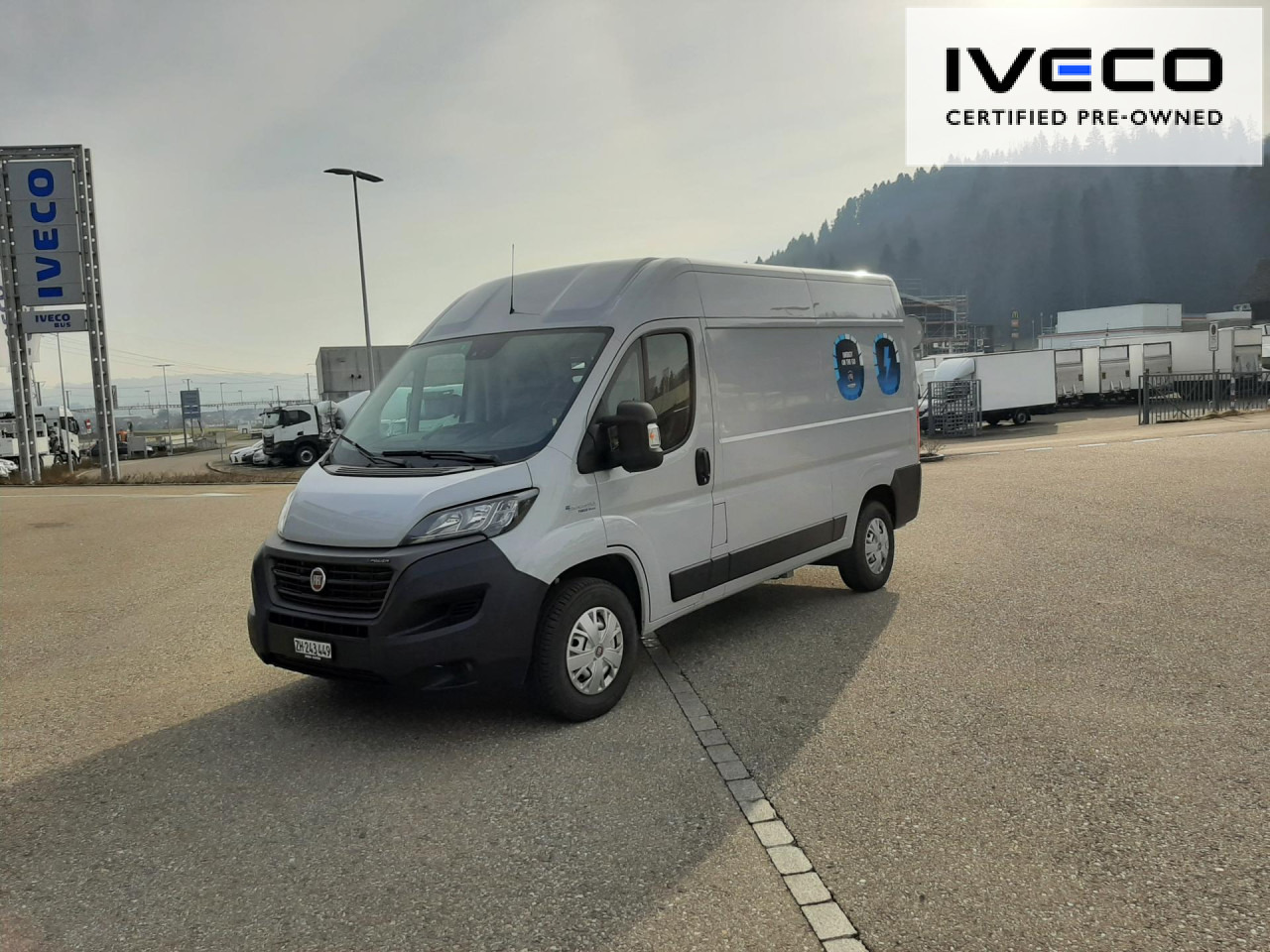 FIAT e-Ducato L2H2 teilverglast (47-kWh) - Panel van, Electric van: picture 1 FIAT e-Ducato L2H2 teilverglast (47-kWh) - Panel van, Electric van: picture 1