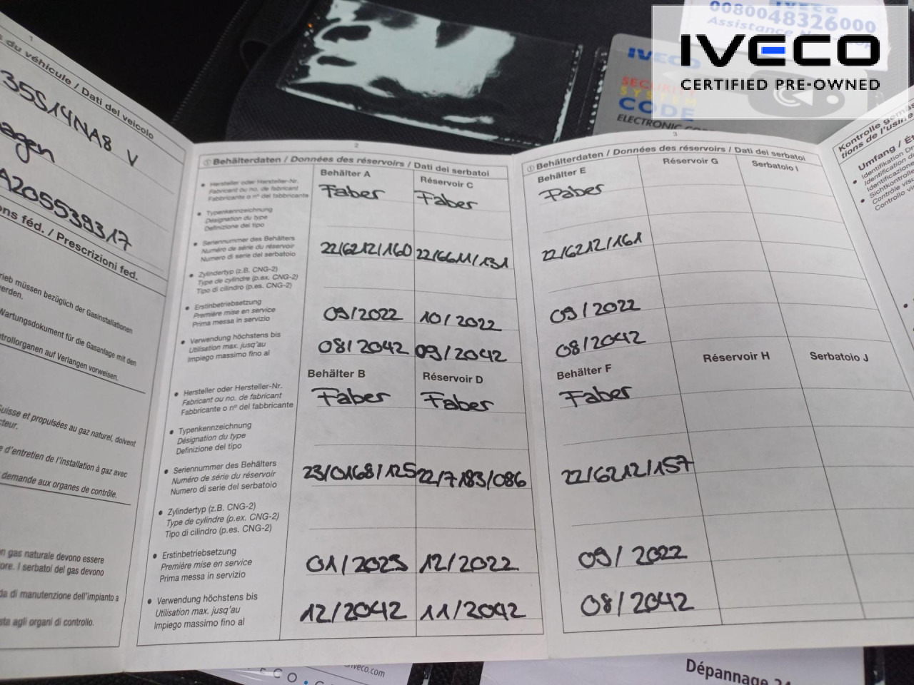 Leasing of IVECO Daily 35S14NA8V CNG Euro6 Klima AHK ZV IVECO Daily 35S14NA8V CNG Euro6 Klima AHK ZV: picture 6