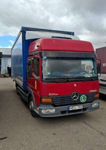 Mercedes-Benz Atego 817 - Curtainsider truck: picture 2 Mercedes-Benz Atego 817 - Curtainsider truck: picture 2