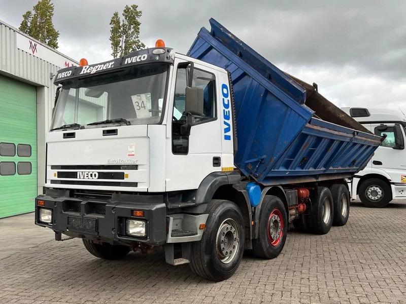 Iveco Eurotrakker 340E37 8x4, Manual injection, STEEL DUMPER, FULL SPRING - Tipper: picture 2 Iveco Eurotrakker 340E37 8x4, Manual injection, STEEL DUMPER, FULL SPRING - Tipper: picture 2