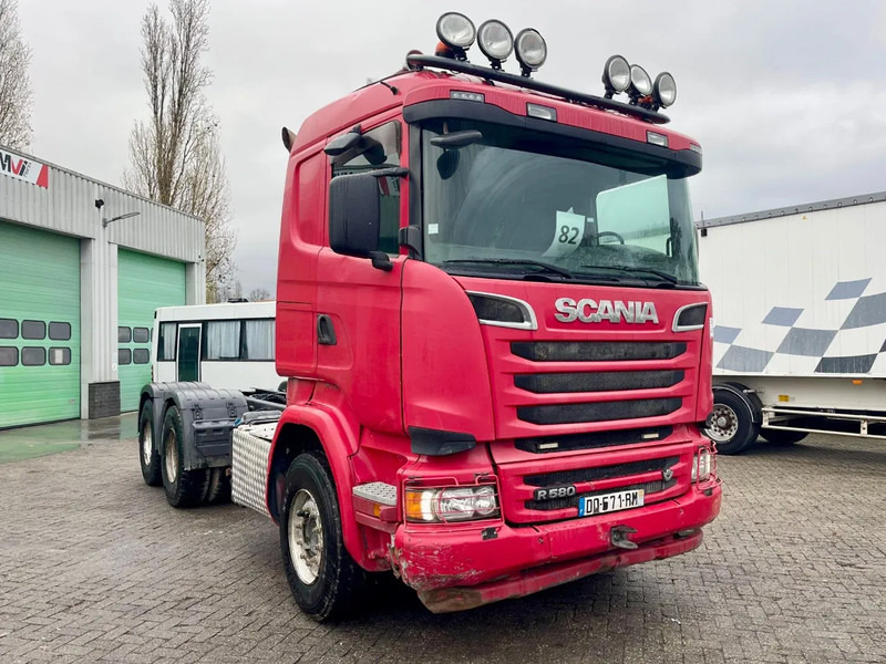 Scania R580 V8 6x4, RETARDER, FULL SPRING! hub reduction, BIG Axels - Cab chassis truck: picture 2 Scania R580 V8 6x4, RETARDER, FULL SPRING! hub reduction, BIG Axels - Cab chassis truck: picture 2