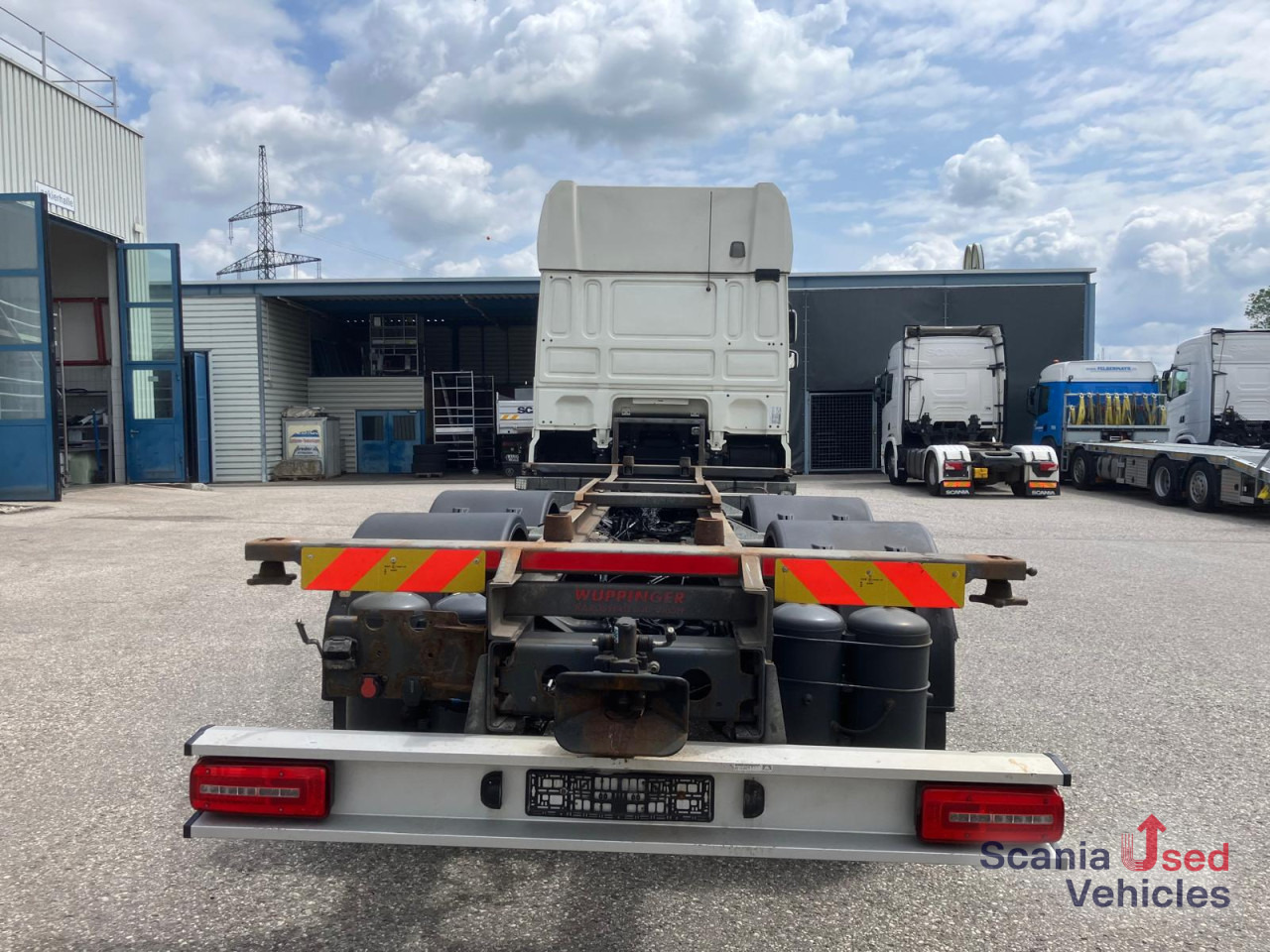 Container transporter/ Swap body truck DAF XF 480 6x2 SSC Intarder !: picture 12