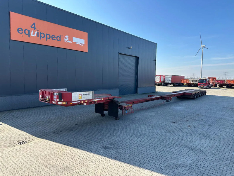 Broshuis 5ABSD-68/2, FIVE AXLE HYDRAULIC STEERED DOUBLE EXTENDABLE (27m) SEMI LOW LOADER - Low loader semi-trailer: picture 2 Broshuis 5ABSD-68/2, FIVE AXLE HYDRAULIC STEERED DOUBLE EXTENDABLE (27m) SEMI LOW LOADER - Low loader semi-trailer: picture 2