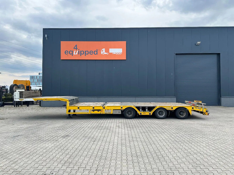 Broshuis E-2190/27 lowloader, wheel well, 4,1m extendable, steering axle - Low loader semi-trailer: picture 2 Broshuis E-2190/27 lowloader, wheel well, 4,1m extendable, steering axle - Low loader semi-trailer: picture 2