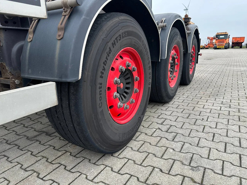 Container transporter/ Swap body semi-trailer Burg 20FT ADR (EX/II, EX/III, FL, AT) Chassis, leeggewicht: 3.690kg, SAF INTRADISC, 2x Liftaxle, NL-chassis, APK: 08-2025: picture 13