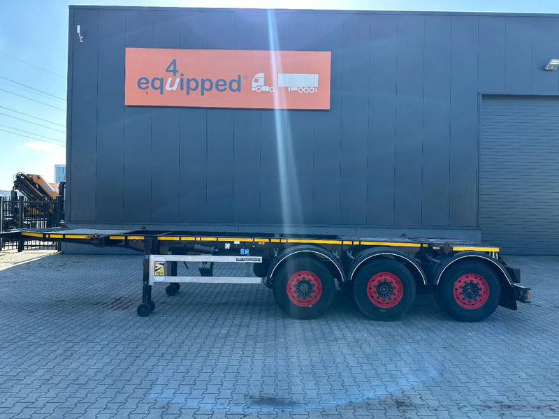 Burg 20FT ADR (EX/II, EX/III, FL, AT), Leergewicht: 3.690kg, SAF INTRADISC, 2x liftaxle, ALCOA, NL-Chassis, APK/ADR: 08-2025 - Container transporter/ Swap body semi-trailer: picture 2 Burg 20FT ADR (EX/II, EX/III, FL, AT), Leergewicht: 3.690kg, SAF INTRADISC, 2x liftaxle, ALCOA, NL-Chassis, APK/ADR: 08-2025 - Container transporter/ Swap body semi-trailer: picture 2