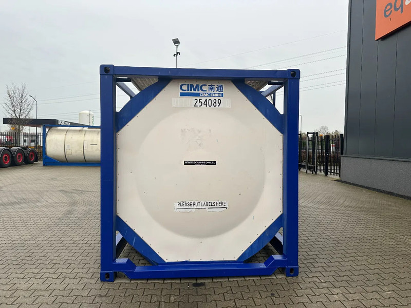 Storage tank for transportation of chemicals CIMC 20FT ISO, 25.060L / 1-COMP / 3 BAFFELS / T11 / 4 manholes / ADR valid until 10/2027: picture 5