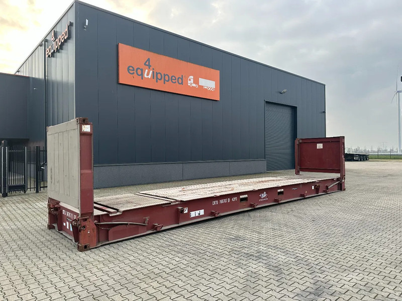 CIMC 40FT FLATRACK FLUSH FOLDING / 10x available - Shipping container: picture 1 CIMC 40FT FLATRACK FLUSH FOLDING / 10x available - Shipping container: picture 1