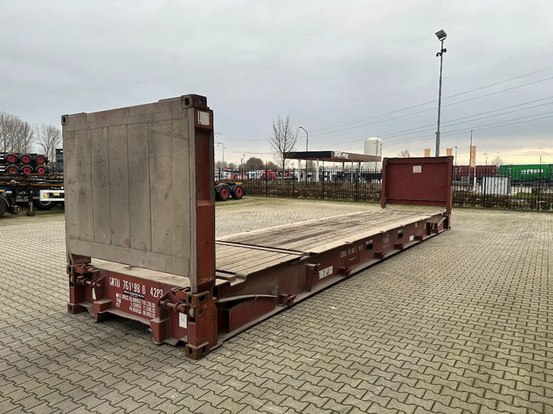 CIMC 40FT FLATRACK FLUSH FOLDING / CSC: 10/2027 / 10x available - Shipping container: picture 4 CIMC 40FT FLATRACK FLUSH FOLDING / CSC: 10/2027 / 10x available - Shipping container: picture 4