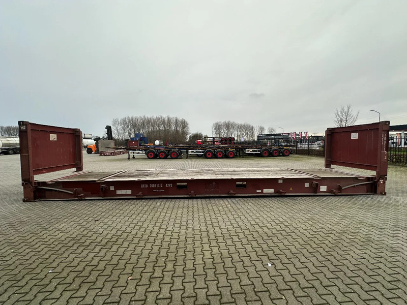 CIMC 40FT FLATRACK FLUSH FOLDING / CSC-test: 12/2027 / 10x available - Shipping container: picture 3 CIMC 40FT FLATRACK FLUSH FOLDING / CSC-test: 12/2027 / 10x available - Shipping container: picture 3