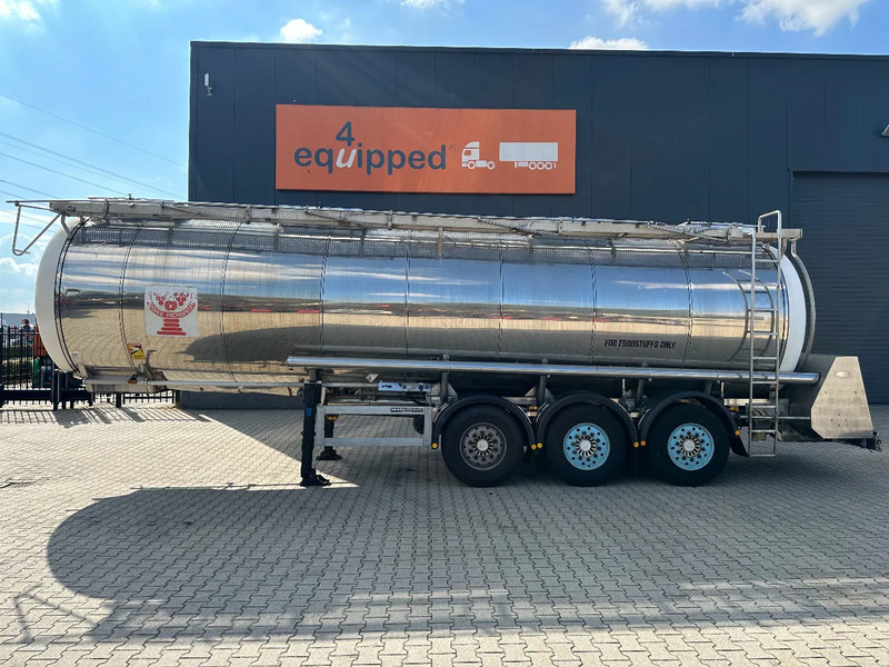 Feldbinder LEBENSMITTEL / LEVENSMIDDELEN FOOD / 33.500L / 3-COMP / PUMPE / NL-trailer / APK: 09-2026 - Tank semi-trailer: picture 2 Feldbinder LEBENSMITTEL / LEVENSMIDDELEN FOOD / 33.500L / 3-COMP / PUMPE / NL-trailer / APK: 09-2026 - Tank semi-trailer: picture 2