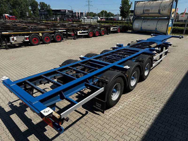Groenewegen 40FT HC-chassis, BPW+Drum, liftaxle, NL-Chassis - Container transporter/ Swap body semi-trailer: picture 3 Groenewegen 40FT HC-chassis, BPW+Drum, liftaxle, NL-Chassis - Container transporter/ Swap body semi-trailer: picture 3
