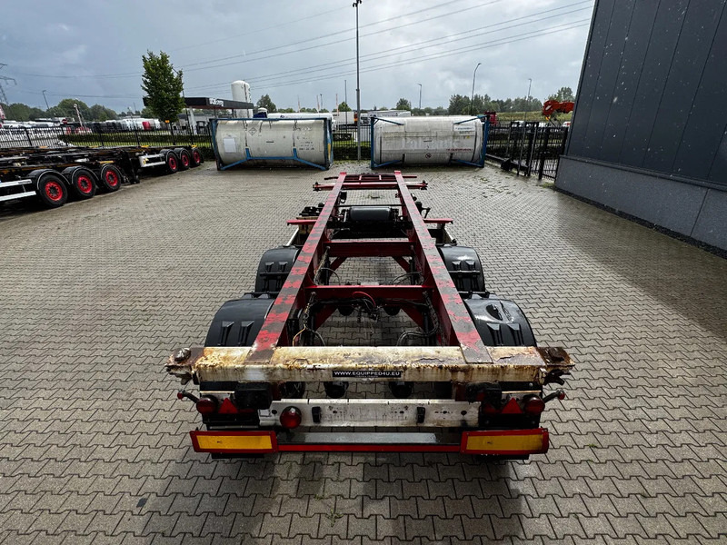 Krone 2-axle 20FT chassis, BPW + drumbrakes, airsuspension, empty weight: 3.180kg, 2x available - Container transporter/ Swap body semi-trailer: picture 4 Krone 2-axle 20FT chassis, BPW + drumbrakes, airsuspension, empty weight: 3.180kg, 2x available - Container transporter/ Swap body semi-trailer: picture 4