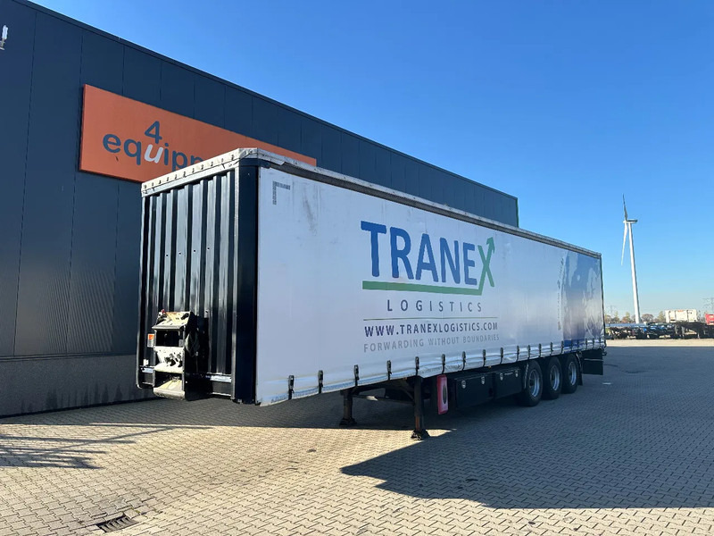 Krone BPW + Trommelbremsen / Innenhöhe 2.75m / Rungtasschen / NL-Auflieger - Curtainsider semi-trailer: picture 1 Krone BPW + Trommelbremsen / Innenhöhe 2.75m / Rungtasschen / NL-Auflieger - Curtainsider semi-trailer: picture 1