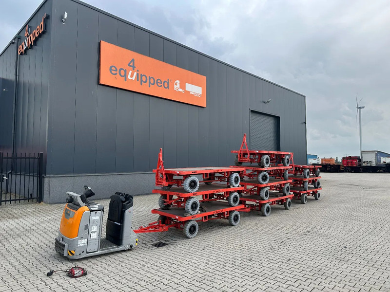 Mafi STILL LTX-50 +9x 2016 MAFI double-steered and connectable heavy-duty trailers - Material handling equipment: picture 1 Mafi STILL LTX-50 +9x 2016 MAFI double-steered and connectable heavy-duty trailers - Material handling equipment: picture 1