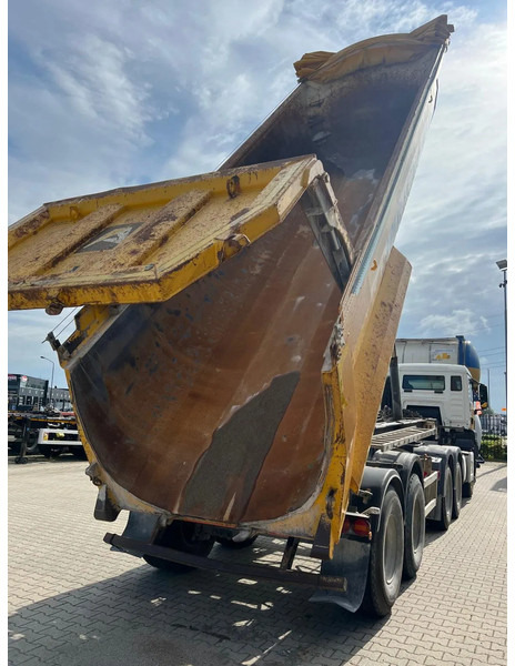 Tipper semi-trailer Meiller TR-2 (MHPS 41/2), 26cbm, SAF-discbrakes, STEEL/STEEL: picture 6