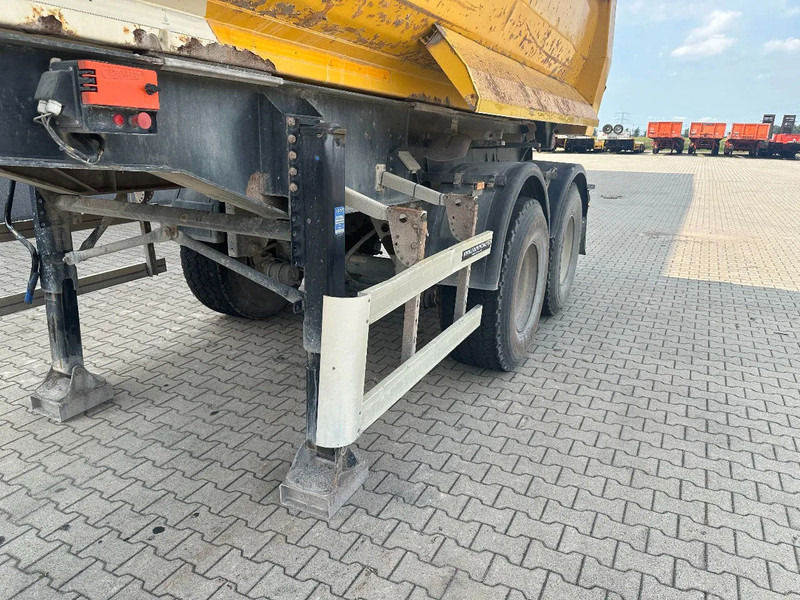 Tipper semi-trailer Meiller TR-2 (MHPS 41/2), 26cbm, SAF-discbrakes, STEEL/STEEL: picture 13