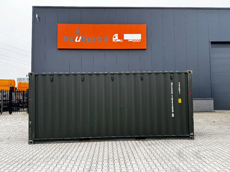 Onbekend TOP 20FT DV 8'6" containers ONE-WAY, 3x available, darkgreen - Shipping container: picture 2 Onbekend TOP 20FT DV 8'6" containers ONE-WAY, 3x available, darkgreen - Shipping container: picture 2