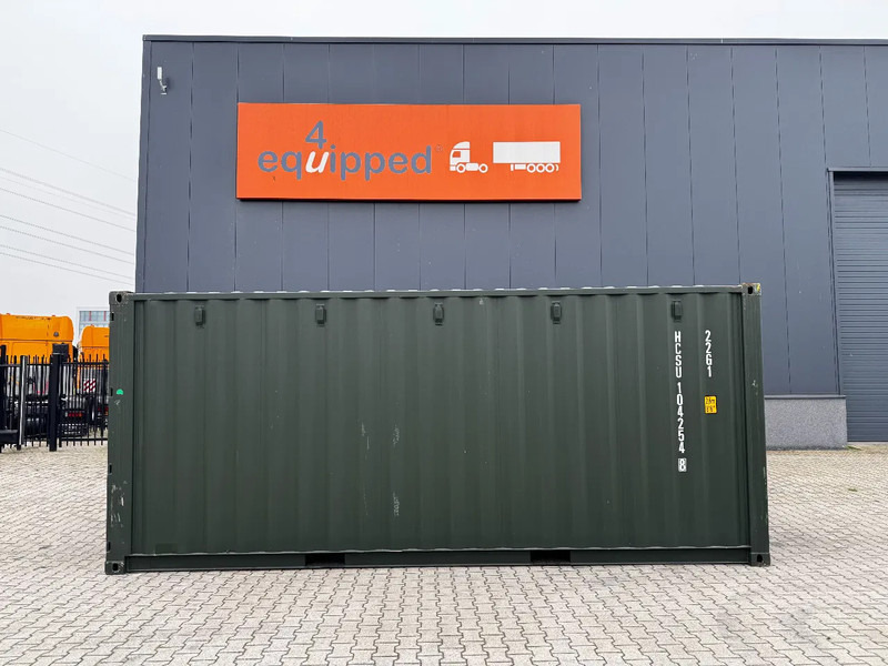 Onbekend TOP 20FT DV 8'6" containers ONE-WAY, 3x available, darkgreen - Shipping container: picture 2 Onbekend TOP 20FT DV 8'6" containers ONE-WAY, 3x available, darkgreen - Shipping container: picture 2