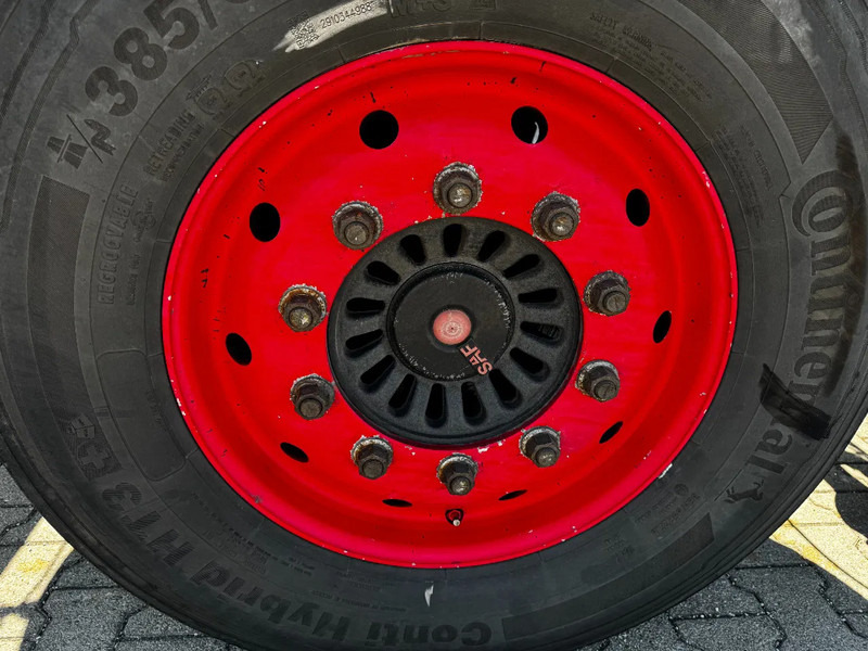 Container transporter/ Swap body semi-trailer Van Hool 20FT, 66°/380V Tipping-chassis, ADR (EX/II, EX/III, FL, OX, AT), SAF, 2 liftaxles: picture 18